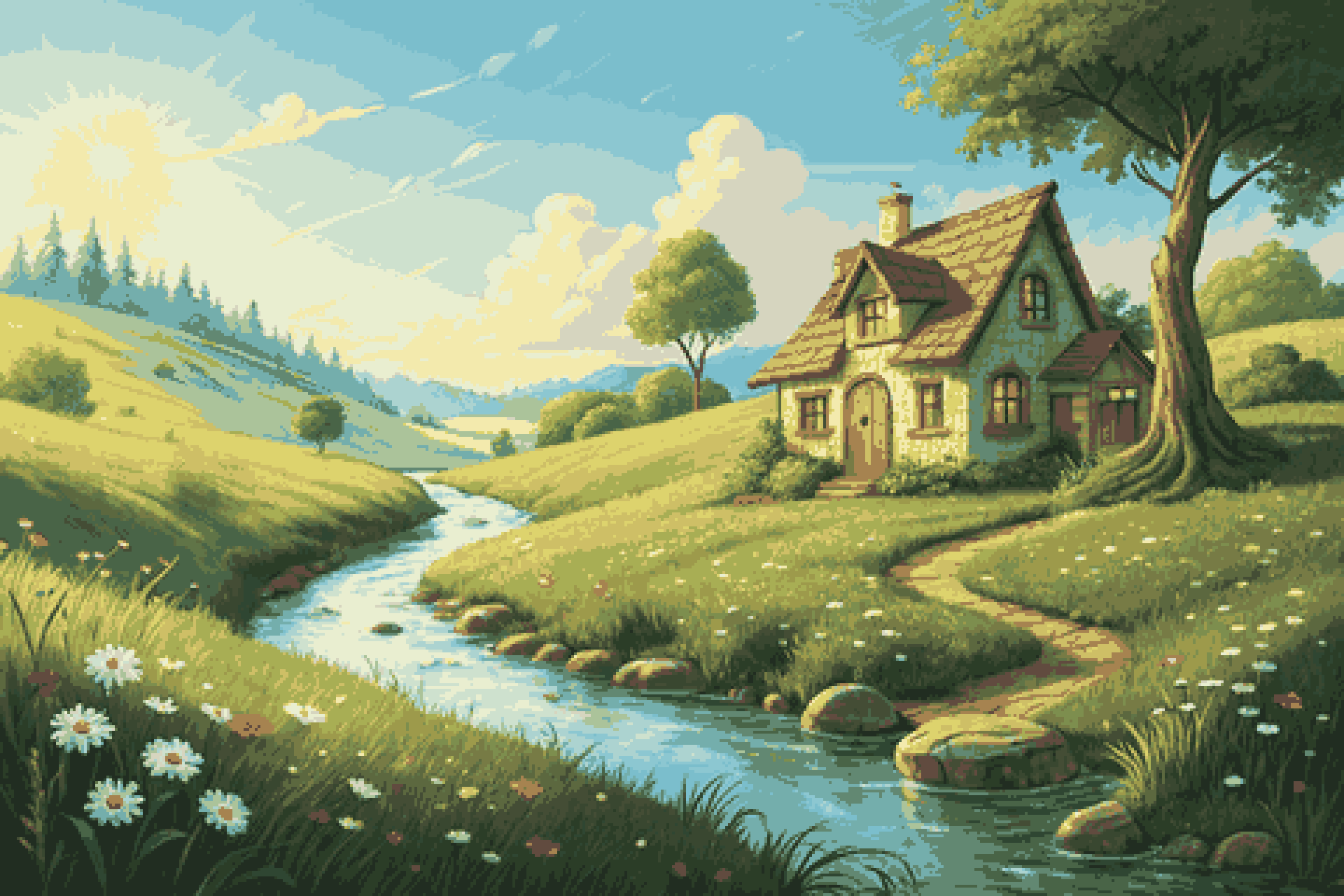 council B - village