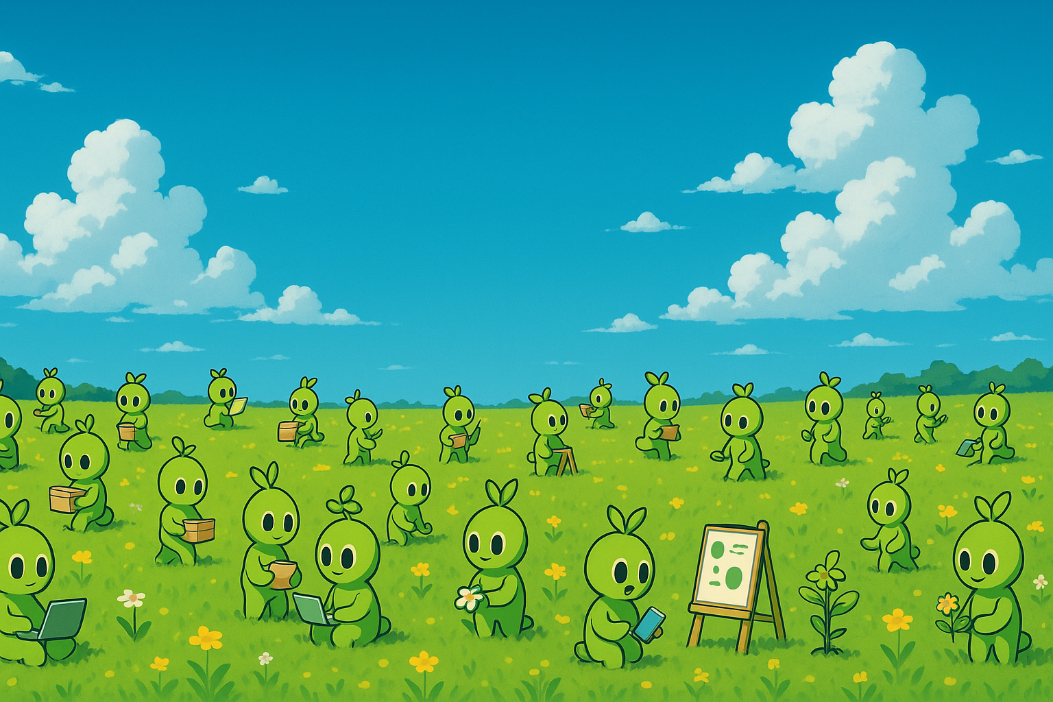 07-11 - ANIME army (Where's-Waldo, too green-on-green)